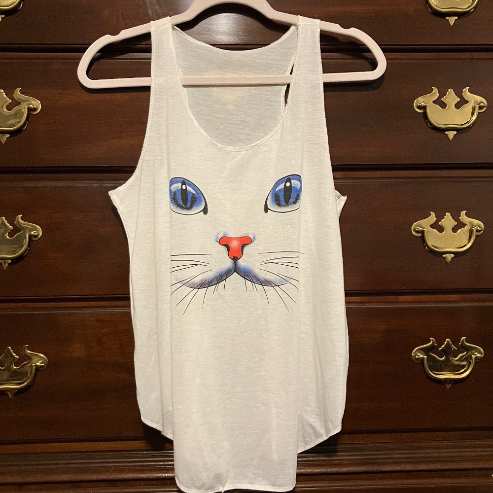 Cat tank top